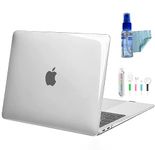 Smashtronics - Laptop Case for MacBook Air M1, Transparent Clear Case Compatible with 2020/2019/2018 MacBook Air M1 A2337/A2179/A1932 Hard Case and Back Cover