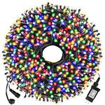 Green Convenience 105FT 300 LED String Lights with End to End Plug, Christmas Tree Lights Outdoor Indoor Fairy Lights (Multi-Color)