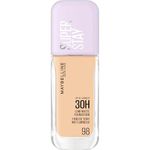 Maybelline New York Super Stay up to 30H Lumi-Matte Foundation, Medium-Full Coverage, Vegan Formula*, Amino Acids, Niacinamide, Vitamin E - Shade 98