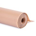 ElastPro Ethylene Vinyl Acetate Solid (50 Cm X 5 M) Beige Anti-Slip Eva Mat For Fridge, Kitchen Drawer, Shelf Liner (Rounddots Texture Beige)