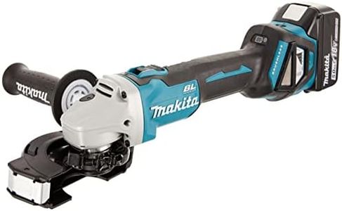 Makita DGA511RTJ Cordless Angle Grinder 18 V / 5.0 Ah, 2 Batteries + Charger in Makpac