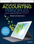 Accounting Principles, 9CE Volume 2 WileyPLUS Card with Loose-leaf Set Multi-Term