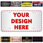 Custom Accessories License Plate Covers