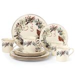 Lenox Winter Greetings 12 Piece Dinner Set