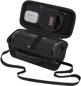 Elonbo Carrying Case ​for Sony ULT Field 1 Wireless Ultra Portable Bluetooth Compact Speaker, IP67 Waterproof Speaker Travel Protective Bag Storage Holder, Extra Mesh Pocket Fits Charging Cable,Black