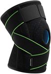 Knee Brace with Side Stabilizers & 