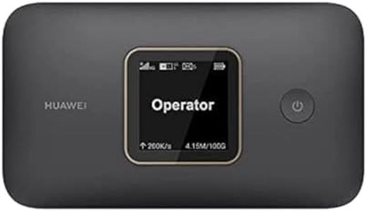 Routeur WiFi Mobile HUAWEI E5785-320 sans Carte SIM, USB, Double Bande, Noir