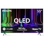 Philips 55PQL7676/F6 QLED Series 7600 55-Inch 4K UHD QLED Roku TV