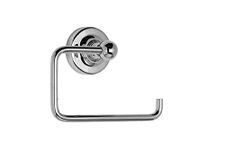 Croydex Worcester Flexi-Fix Easy Fit Toilet Roll Holder, Chrome Finish, Toilet Paper Holder, No Drilling, Use Existing Drill Holes, Screw or Glue Fix, All Fixings Included, Matching Accessories