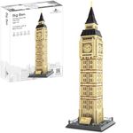 APOSTROPHE Games Big Ben Building Block Set (1,664 Pieces) London's Big Ben Clock Tower Famous Landmark Series Model for Kids and Adults