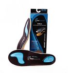 Arches Orthotics Best Supination Shoe Insoles, 4-layer Correction, Comfort and Performance Guaranteed (Men 5-5.5 / Women 7-7.5)