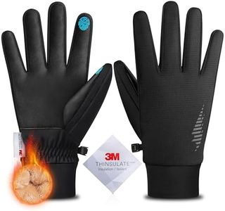 SIMARI Winter Gloves Men Women Warm Waterproof Thermal Ski Snow Touchscreen Gloves for Cold Weather, Running, Skiing, Riding