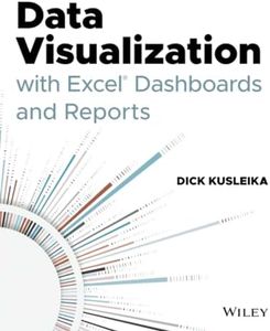 Data Visualization with Excel Dashboards and Reports