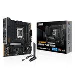 TUF Gaming B760M-PLUS WiFi II Intel B760 LGA 1700 mATX Motherboard (PCIe 5.0,4.0 M.2 Slots,DDR5,WiFi6E,Q-Antenna,2.5Gb Ethernet,DisplayPort,HDMI, SATA 6Gbps,USB 20Gbps) Support, Aura Sync