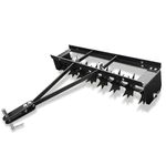 Gabasinover,Replacment CMXGZBF7124336,Tractive Lawn Spike Aerator/Heavy Rolling Lawn Aerator fits for lawns,Gardens and courtyards.with Weighted Tray (Black)