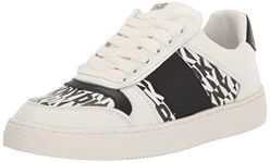 DKNY Women's Odlin Trainers, Black White, 5 UK