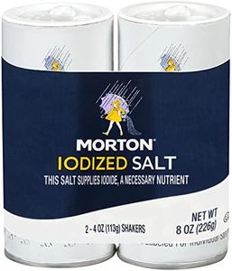 Morton Iodized Salt Shakers - 2 CT