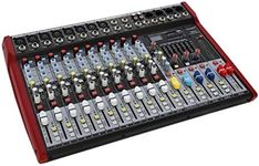 SWAMP 10 Channel Mixing Desk Console 8 Preamps, FX, AUX, USB, MP3, Bluetooth