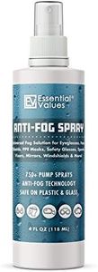 Anti Fog Spray for Glasses (4oz), Made in USA | Anti Fog Spray That Keeps Fog Out & Protects Goggles, Masks, Mirrors, Windows & More – Effective for Use on Plastic & Glass Lenses