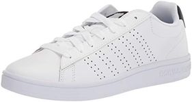 K-Swiss Men's Court Casper Sneaker, White/Black, 7 M