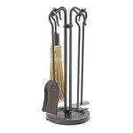 Uniflame 5 Piece Olde World Iron Mini Fireset