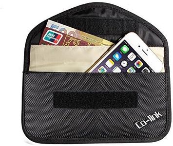 Cell Phone Anti-Tracking Anti-Spying GPS RFID Signal Blocker Pouch Case Bag Handset Function Bag (Black)