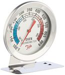 Tala Stainless Steel Oven Thermometer with Celsius and Fahrenheit Colour coded markings, can stand or hang