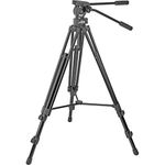 Davis & Sanford ProVista 7518 Tripod and Head, 75 Video Tripod With FM-18 Fluid Head. (Head Supports up to 18 lbs., Tripods 25 lbs., extends 28-64")