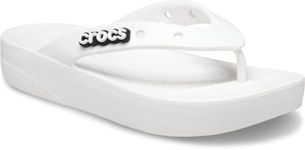 Crocs Women's Classic Platform Flip W WHI White Flop (207714-100)