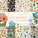 Scrapbook Paper: Coffee & Breakfast