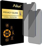 Ailun Privacy Screen Protector for iPhone 14 Plus/iPhone 13 Pro Max [6.7 Inch Display] 2 Pack Anti Spy Private Tempered Glass[2 Pack]