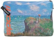 Sporti Seaside Impression Wet Bag – Waterproof Swim Pouch with Zipper, Lightweight Travel Gear Organizer for Pool, Beach, Gym – 9x13.5in - Seaside Impression