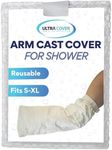 UltraCover Waterproof Arm Cast Cover for Shower, Cast Shower Bag for Wounds and Bandages, Arm Cast and Injury Protector for Adults, Surgery Recovery Supplies