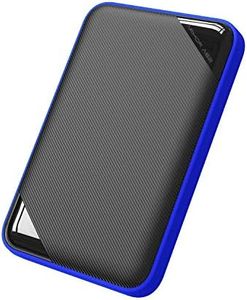 Silicon Power Armor A62 Game Drive 2TB USB 3.0 External Portable Hard Drive, Compatible with PS5 PS4 Xbox PC Mac Gaming Consoles, Military-Grade Shockproof Water-Resistant HDD - Blue