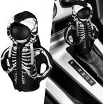 Wonderjune Halloween Car Gear Shift Hoodie Decoration Christmas Funny Gear Shift Cover Mini Universal Shift Knob Hoodie Cover for Automotive Car Interior Accessories Gadgets Gift