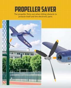 VOLANTEXRC T28 Trojan RC Plane – Remote Control Aircraft Model