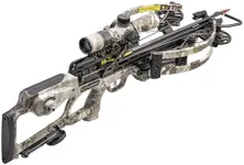 TenPoint Nitro 505 Crossbow, Veil Alpine - 505 FPS - Equipped with 100-Yard EVO-X Marksman Elite Scope, Scope Struts + ACUslide Cocking & De-Cocking System - Reverse-Draw Design