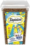 TEMPTATIONS Mix-Ups Adult Cat Treats Tuna, Shrimp & Salmon Flavour, 850g Tub