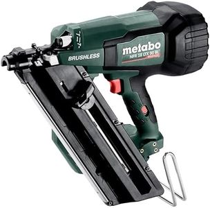 Metabo Cordless Nailer NFR 18 LTX 90 BL (Without Battery, with Metabox 340, Battery Voltage 18 V, Nail Speed 2/s, Magazine Capacity 47 Nails) 612090840