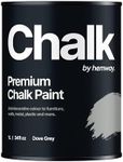 Hemway Dove Grey Chalk Paint 1L Mat