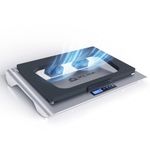 KLIM Everest Laptop Cooling Pad | Powerful 4300 RPM Turbo Fans | Sealed Foam for Maximum Cooling | Protect Your Gaming Laptop from Overheating | Fits 14” to 17.3” Laptops | RGB Lights