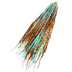 Custom Dreadlocks - Woodland Spirit - Double Ended Wool Dreadlocks, Full Head or Accent Set