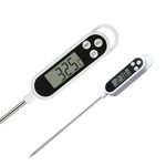 SVE Super Digital Large LCD Cooking Food Meat Probe Kitchen BQB Thermometer Temperature Test Pen - Instant Read,Plastic