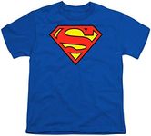 Popfunk Superman Logo Youth T Shirt