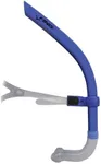 FINIS Glide Center-Mount Swim Snorkel for Adults - Adjustable Fit - Technique & Endurance Training - Ocean Blue