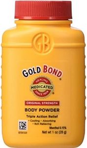 Gold Bond Talc-Free Body Powder Medicated 1 Ounce (4 Bottles) (29ml)