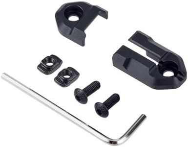 Surefire Pressure Switch Pressure pad Mount for SF M300 M600 DBAL-A2 Wire Control Switch Card Slot Fixed Base Mlok Metal Mouse Tail Card Slot （Black）