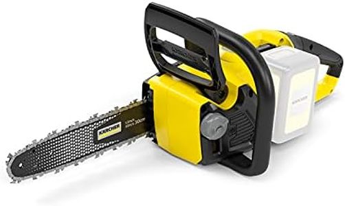 Kärcher 18 V Akku-Kettensäge CNS 18-30, Schwertlänge: 30 cm, automatische Kettenschmierung, Rückschlagschutz, Leistung: max. 35-70 Schnitte, verwendbar mit dem Kärcher 18-V-Akku, ohne Akku