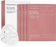 Collagen Face Mask Overnight Deep Collagen Night Mask Korean Glass Skin Hydrogel Mask for Deep Hydration, Anti-Aging & Pore Minimizing | | Hyaluronic Acid, Niacinamide, Vitamin E -34g (Pack of 2, Unscented)