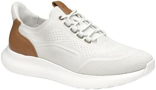 Johnston & Murphy Amherst 2.0 Lace-Up White Knit 10.5M US